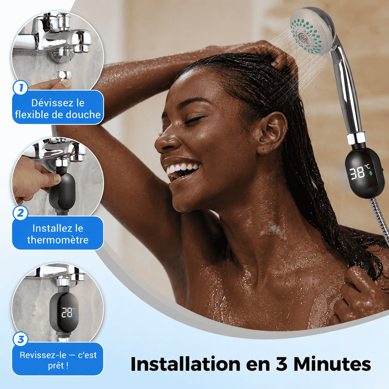 Thermomètre de douche 🌡️