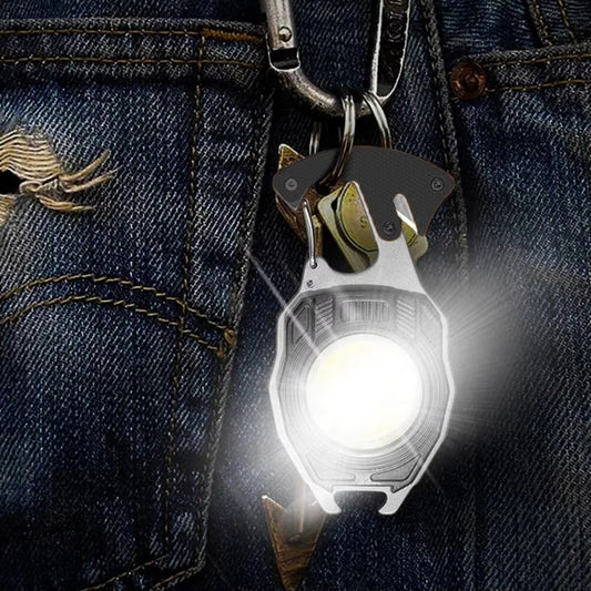 Mini Lampe Porte-Clés Multifonction