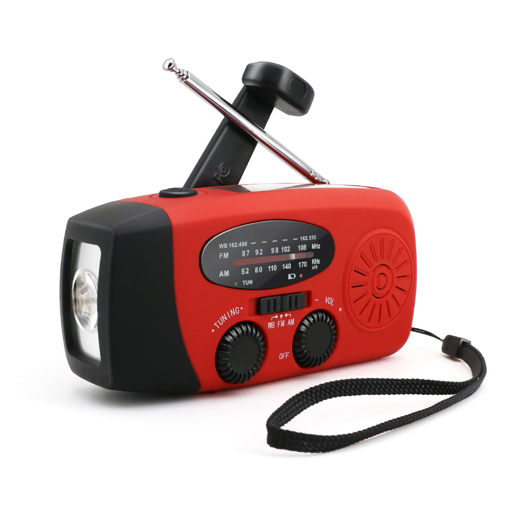 RADIO SOLAIRE D’URGENCE 5 EN 1